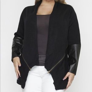 Black CARDIGAN/SWEATER size L